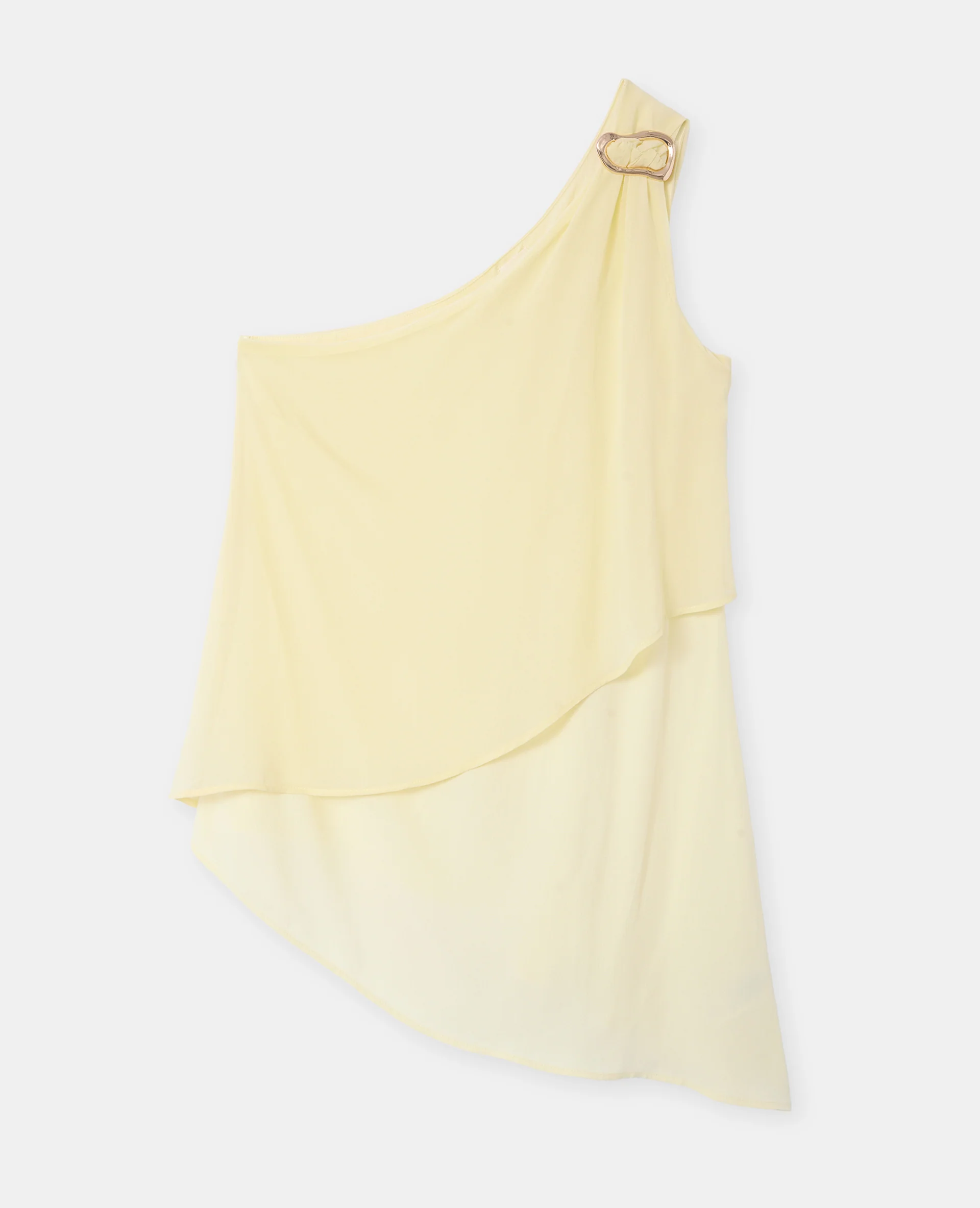 Top asymétrique one shoulder avec boucle - Image 4
