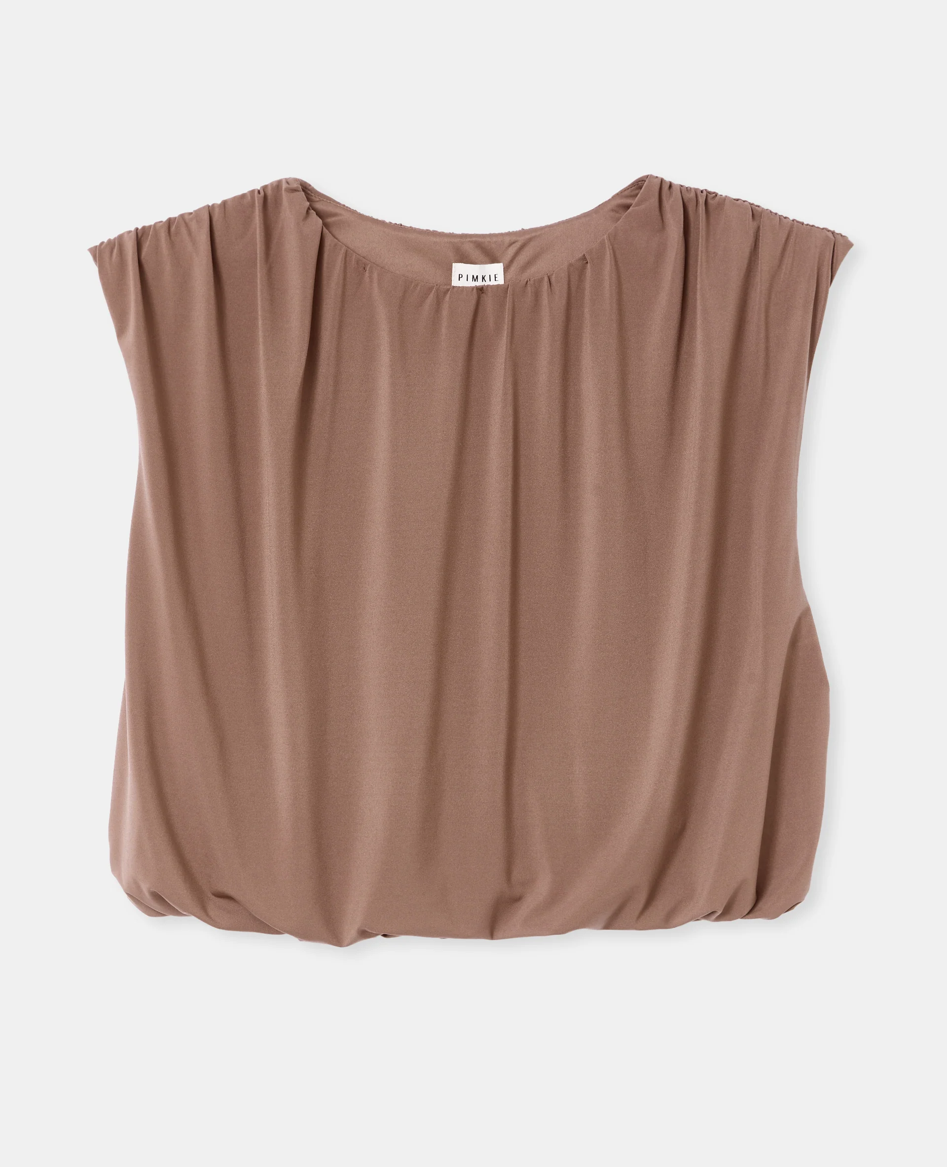 Top boule sans manches en maille fluide - Image 4