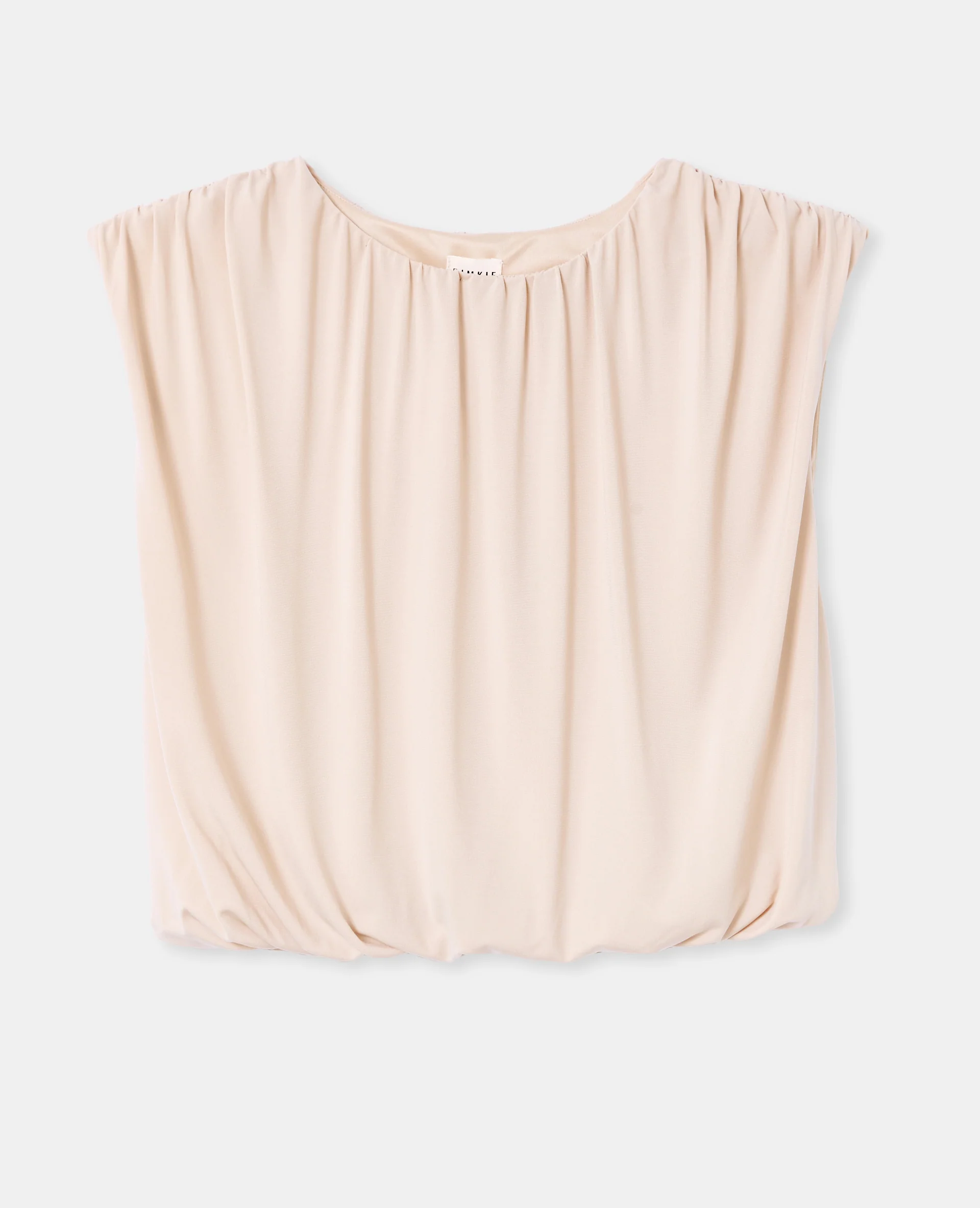 Top boule sans manches en maille fluide - Image 4