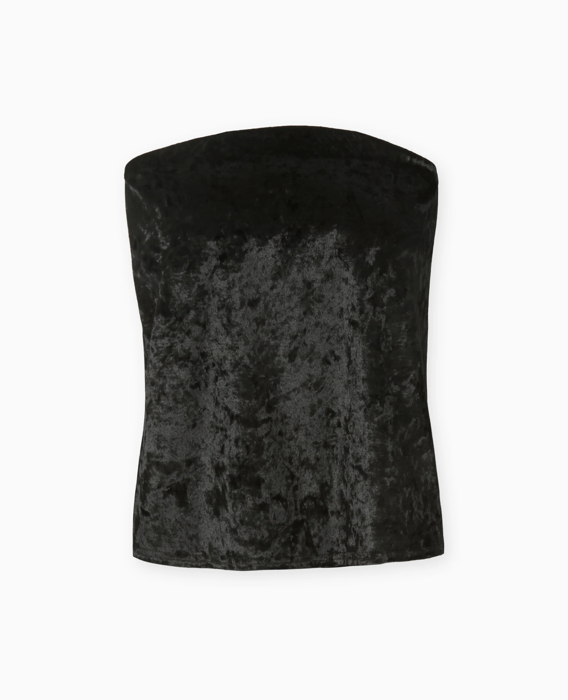 Top bustier en velours - Image 4