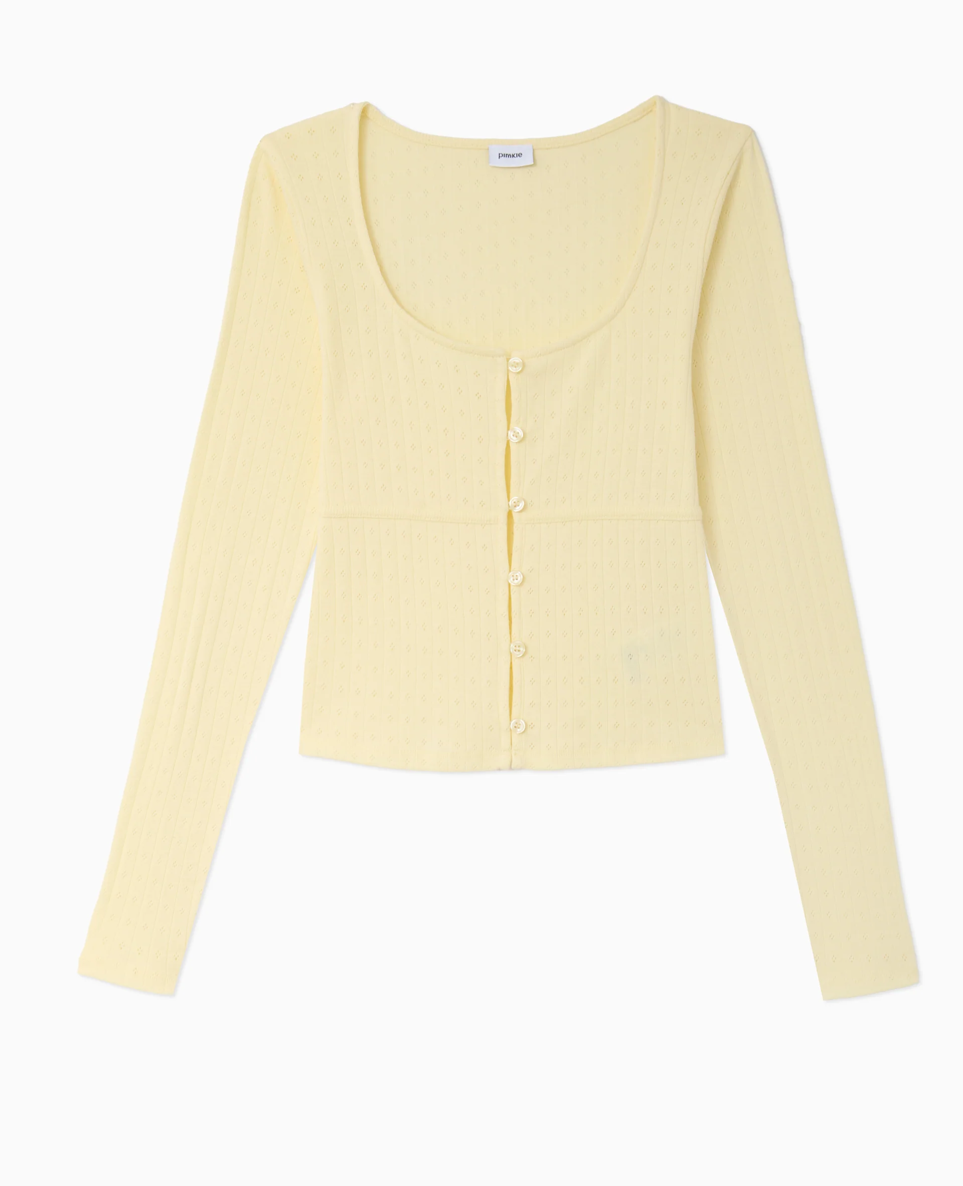 Top cardigan en maille fantaisie - Image 4