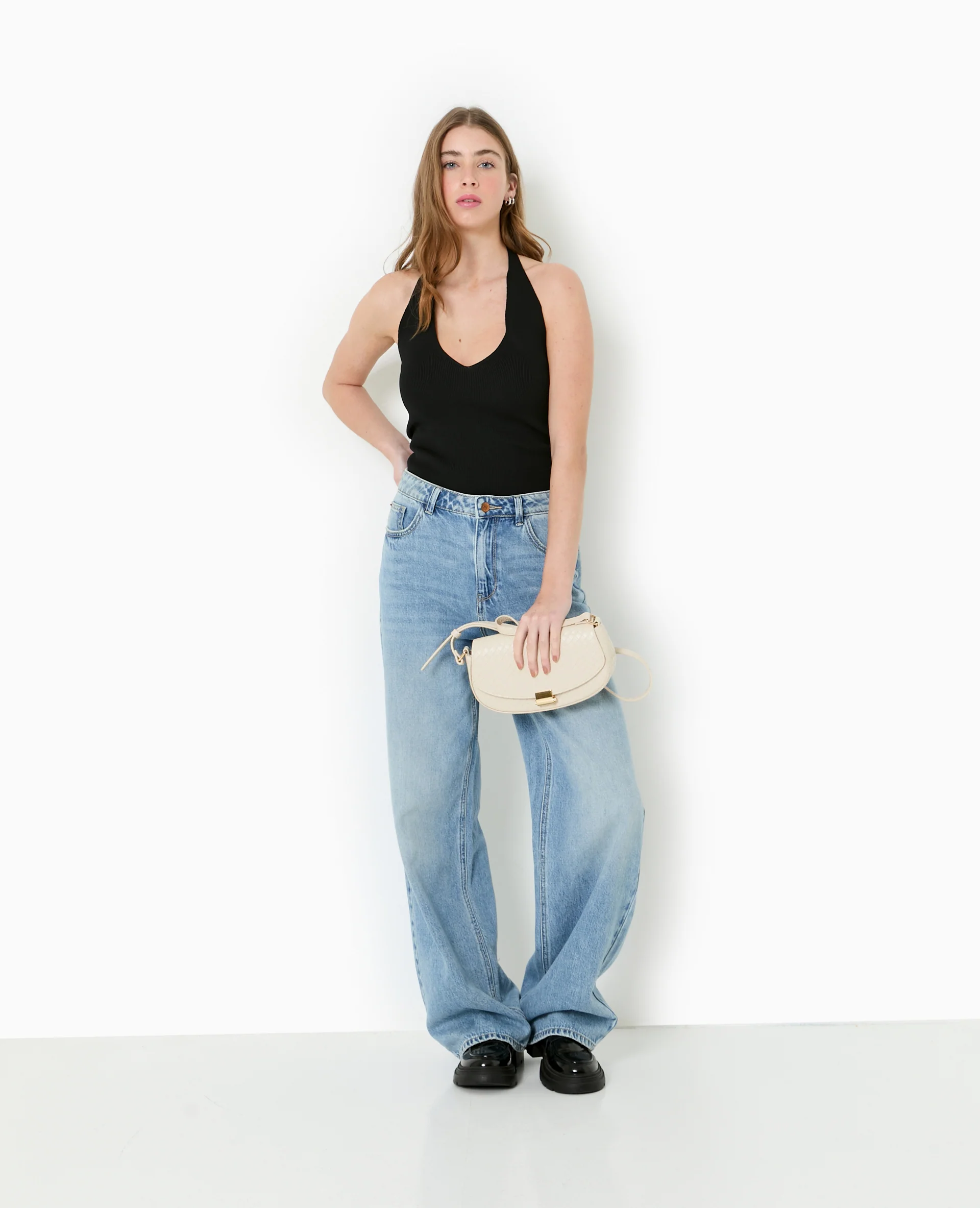 Top dos-nu en maille - Image 7