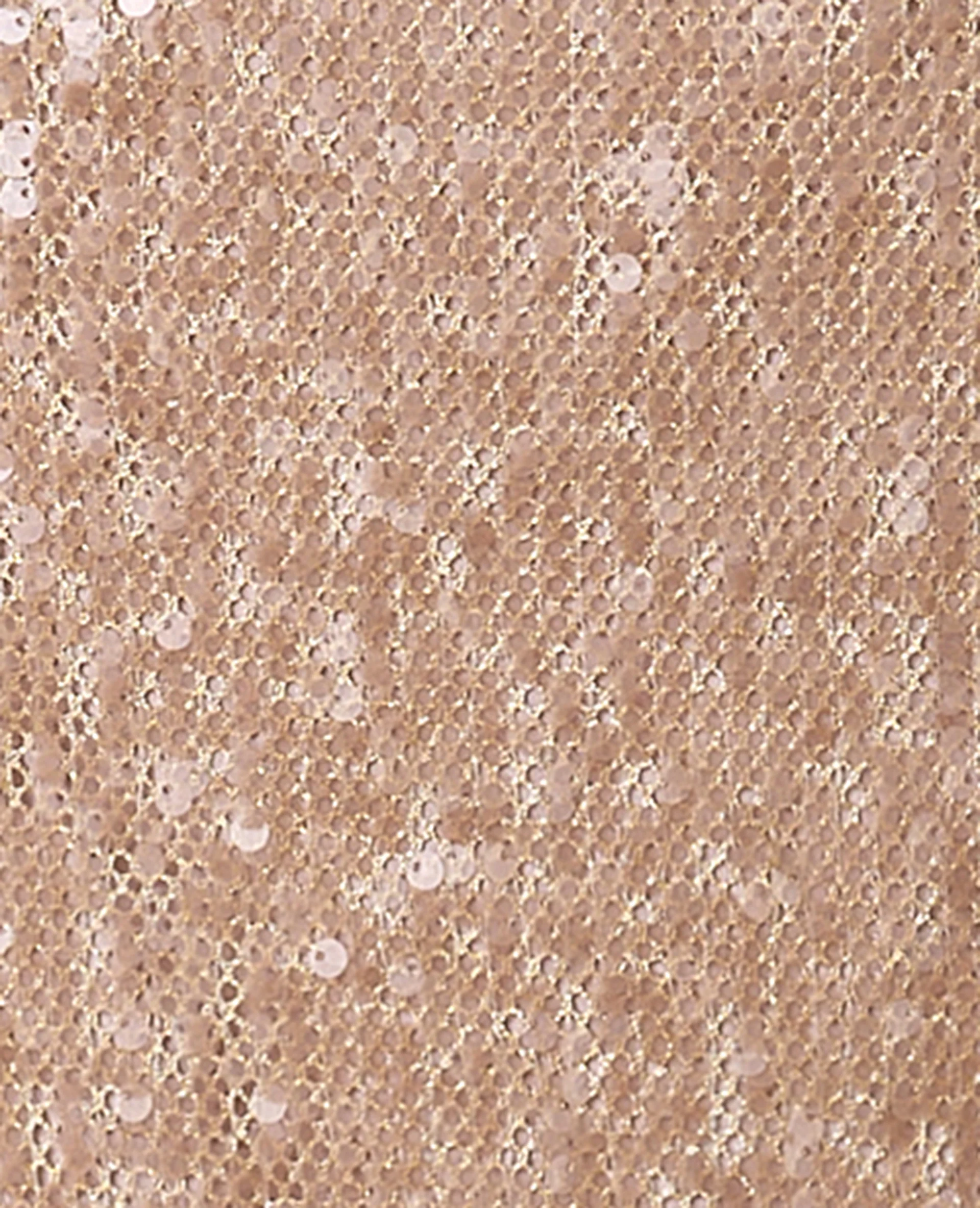 Top dos ouvert en maille ajourée avec sequins - Image 9