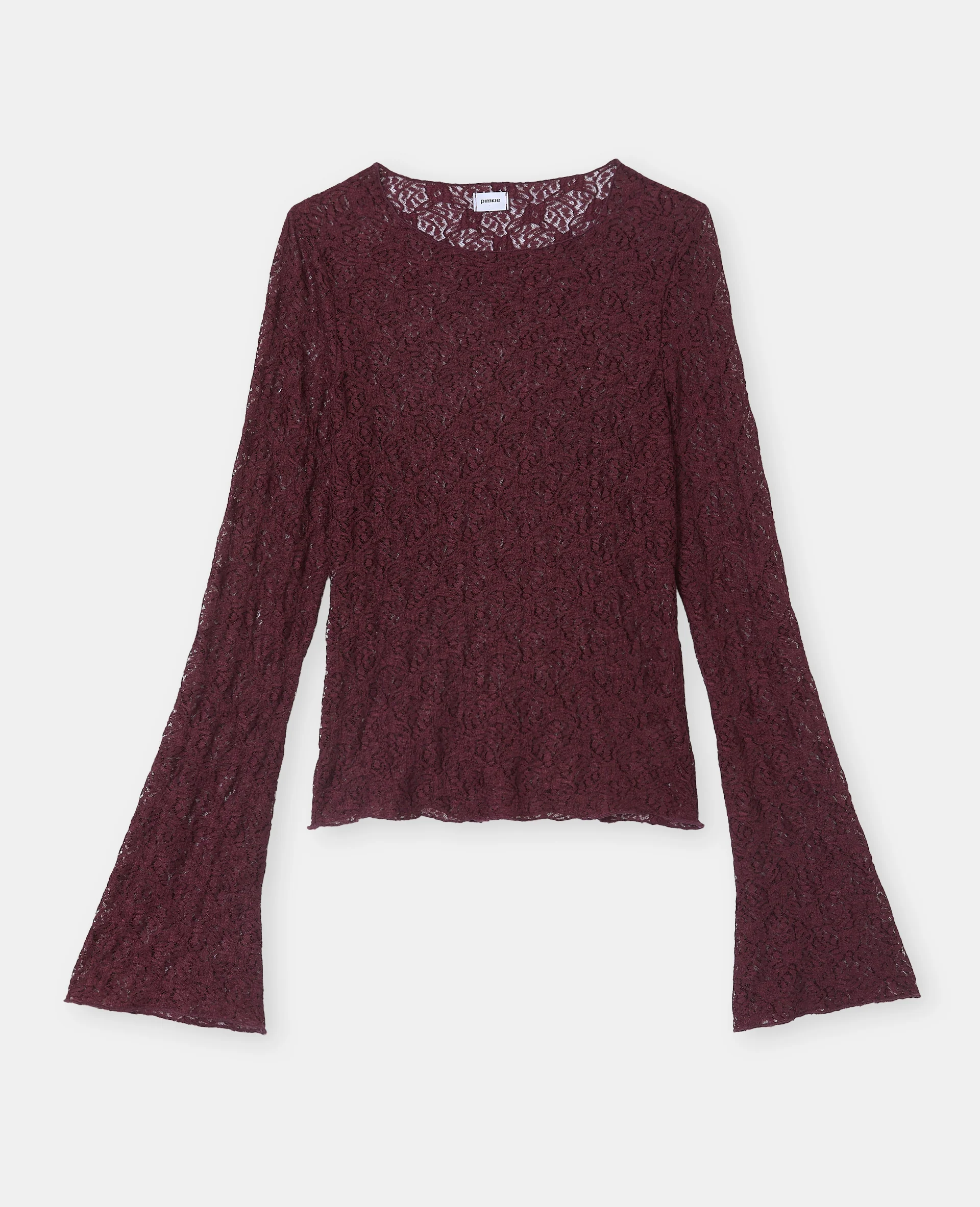 Top en dentelle manches flare - Image 4