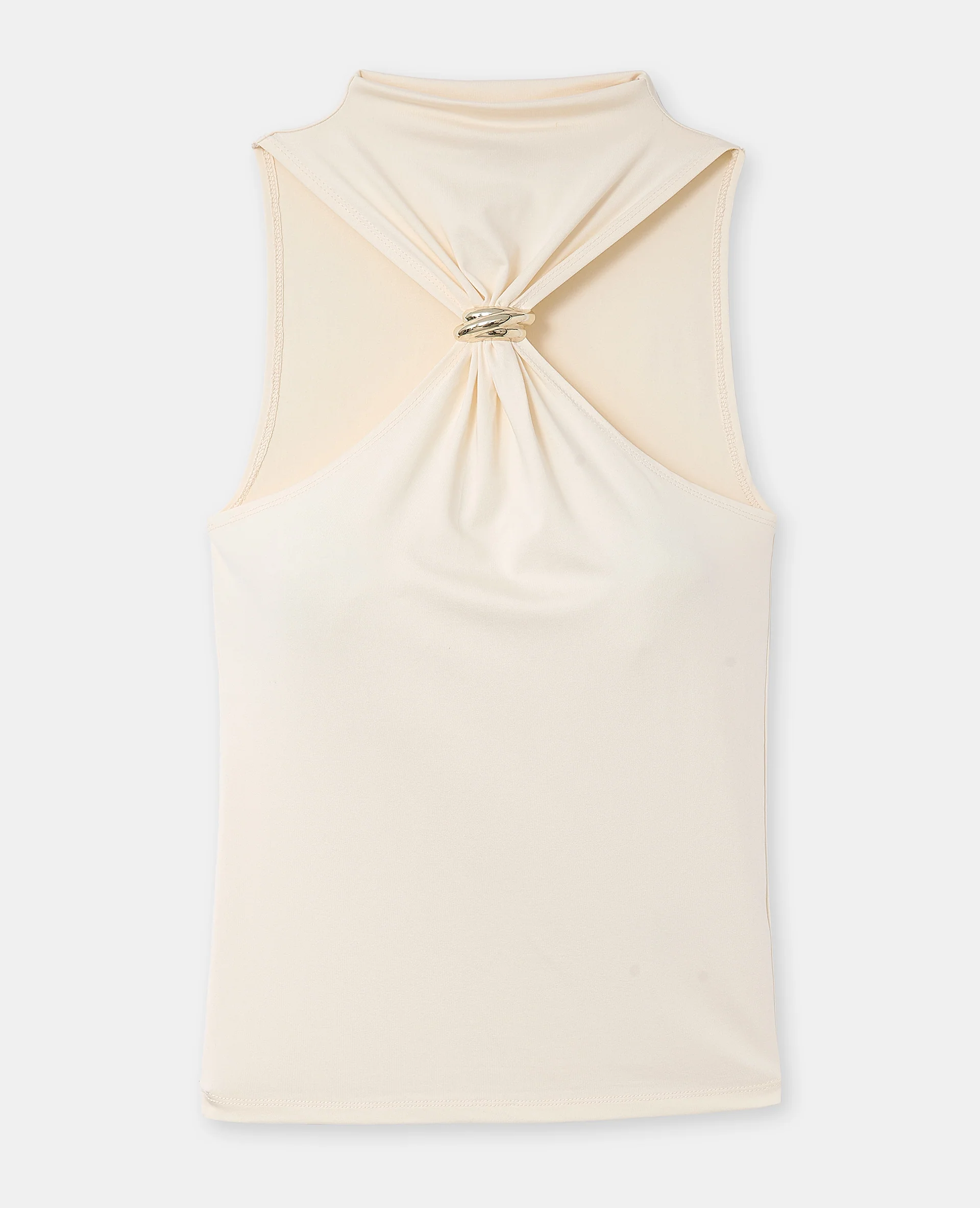 Top en maille stretch avec boucle bijou - Image 4