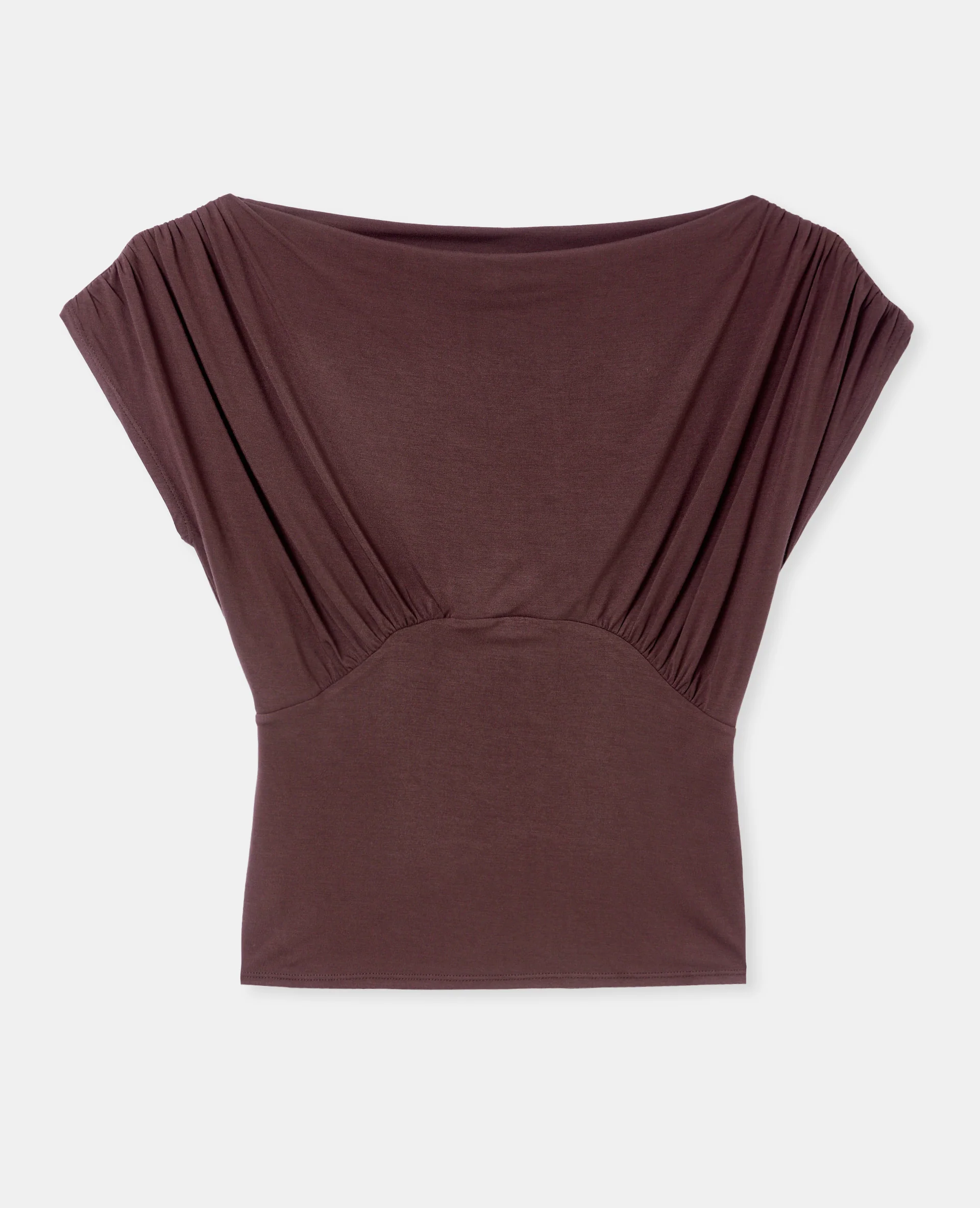 Top fluide avec drapé - Image 4