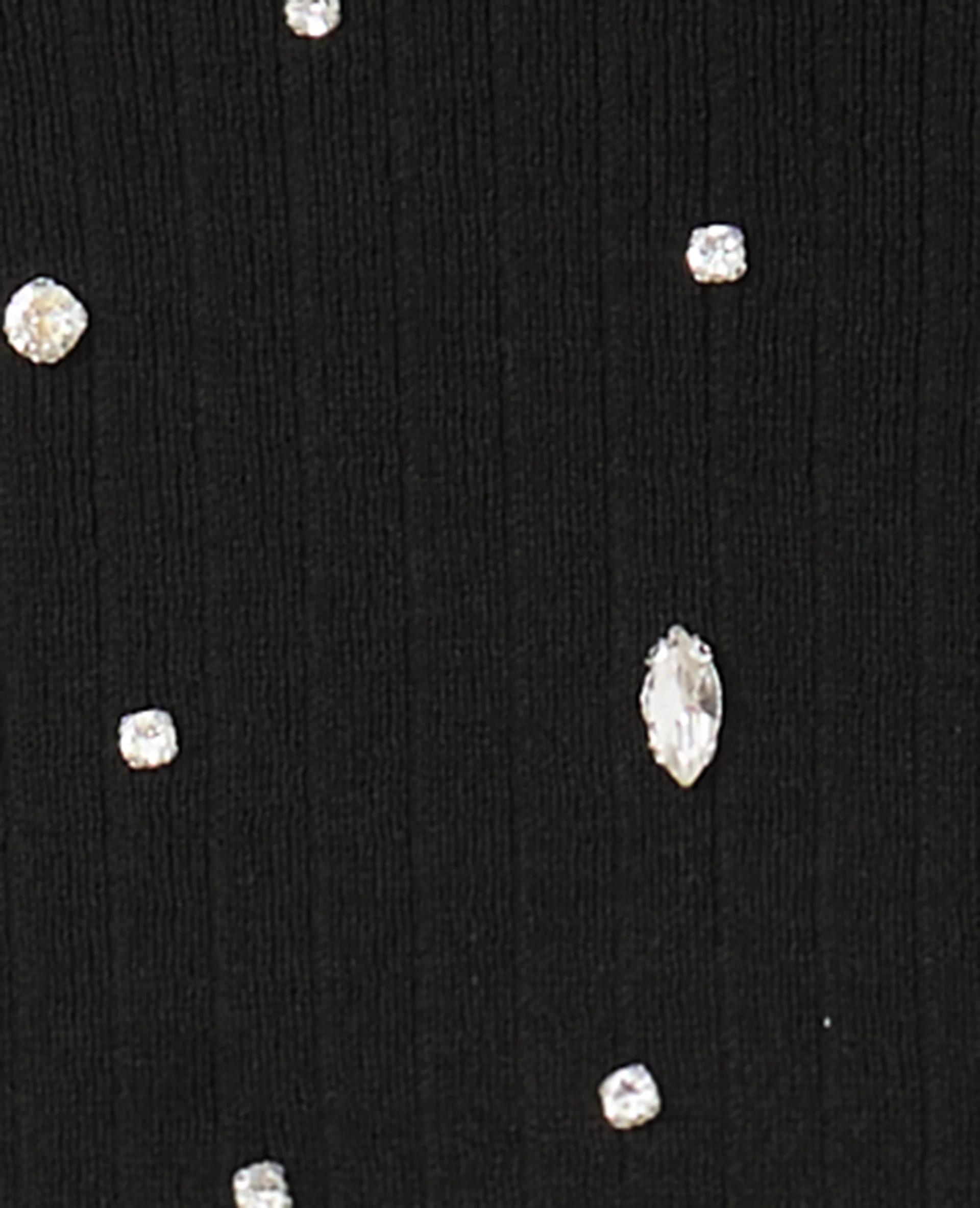 Top sans manches en maille avec strass - Image 8