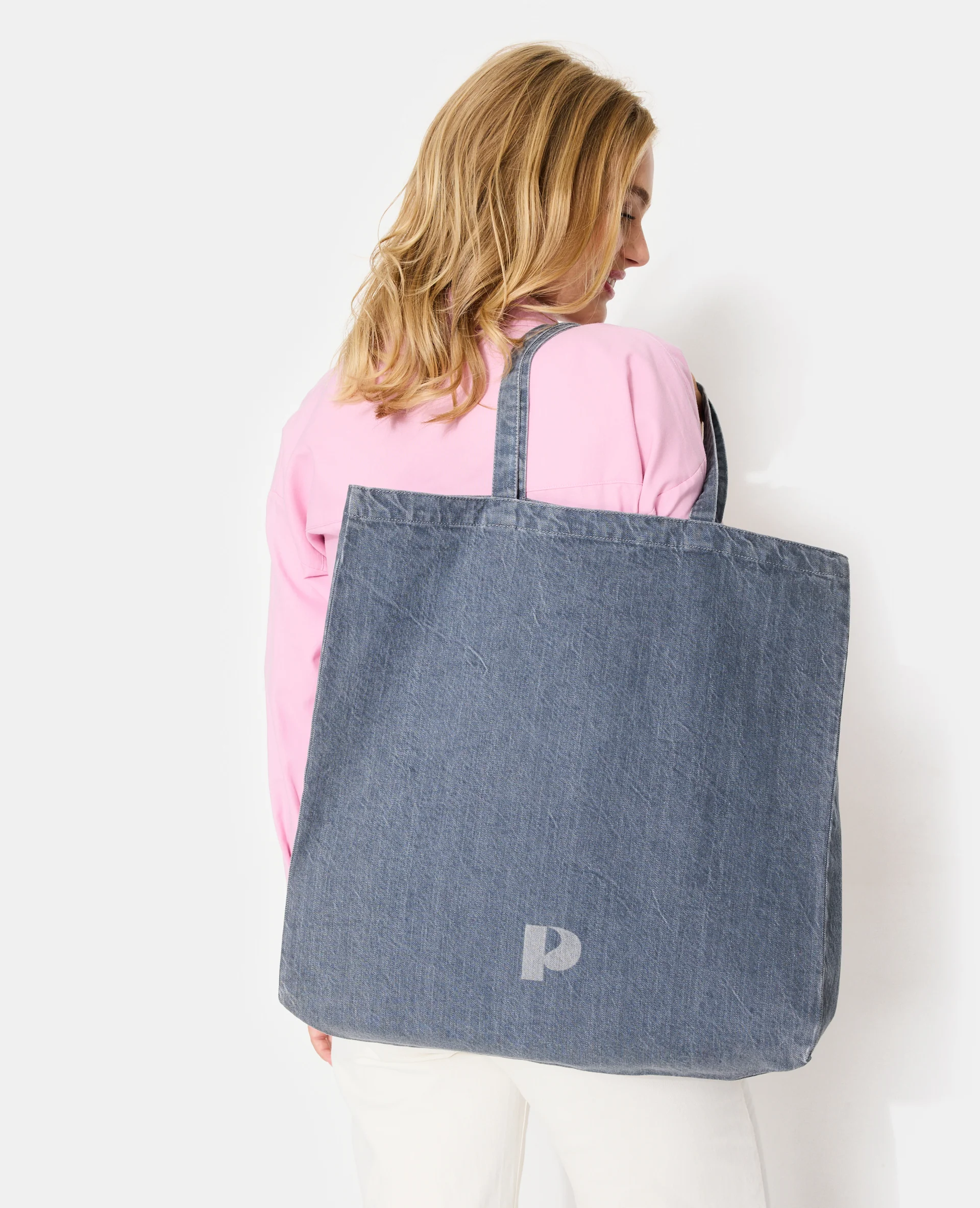 Tote bag en jean - Image 2