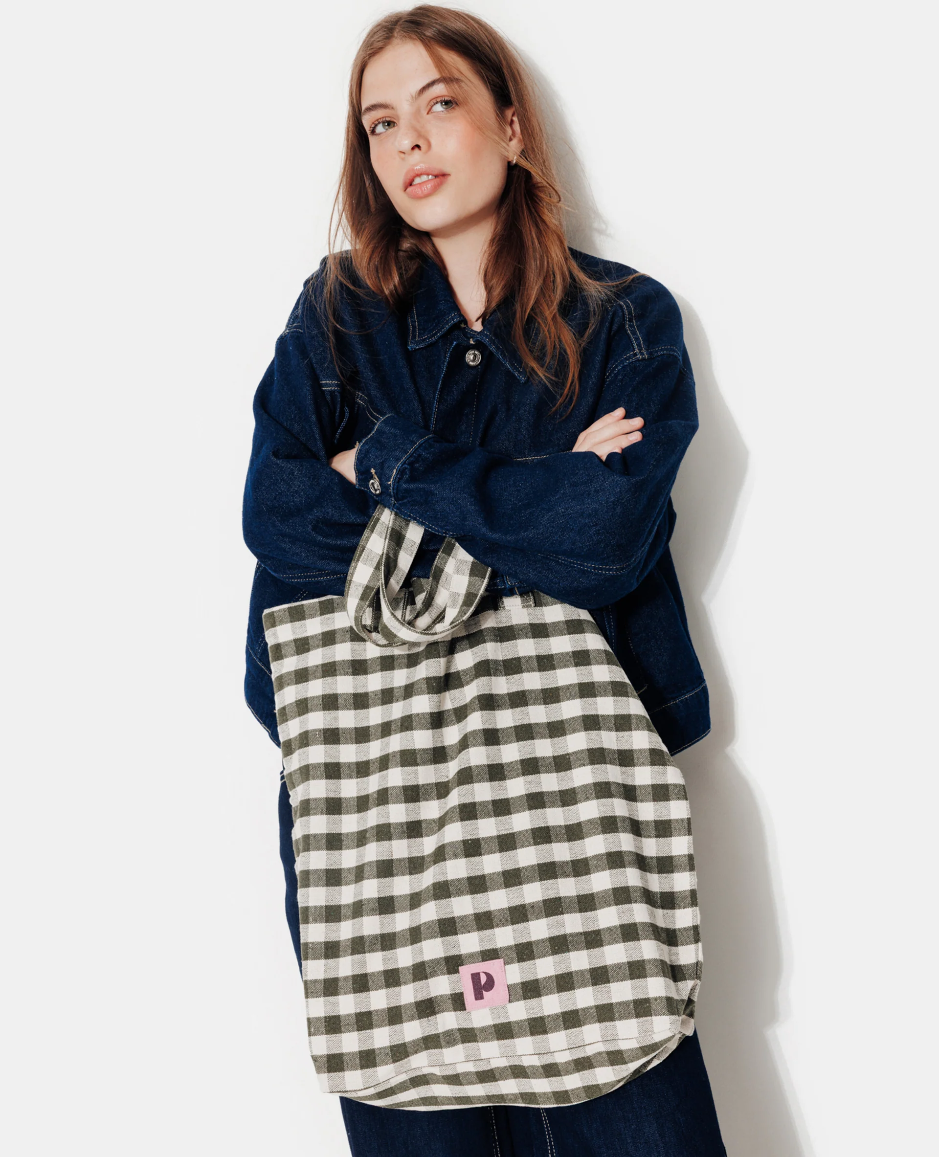 Tote bag motif vichy - Image 2