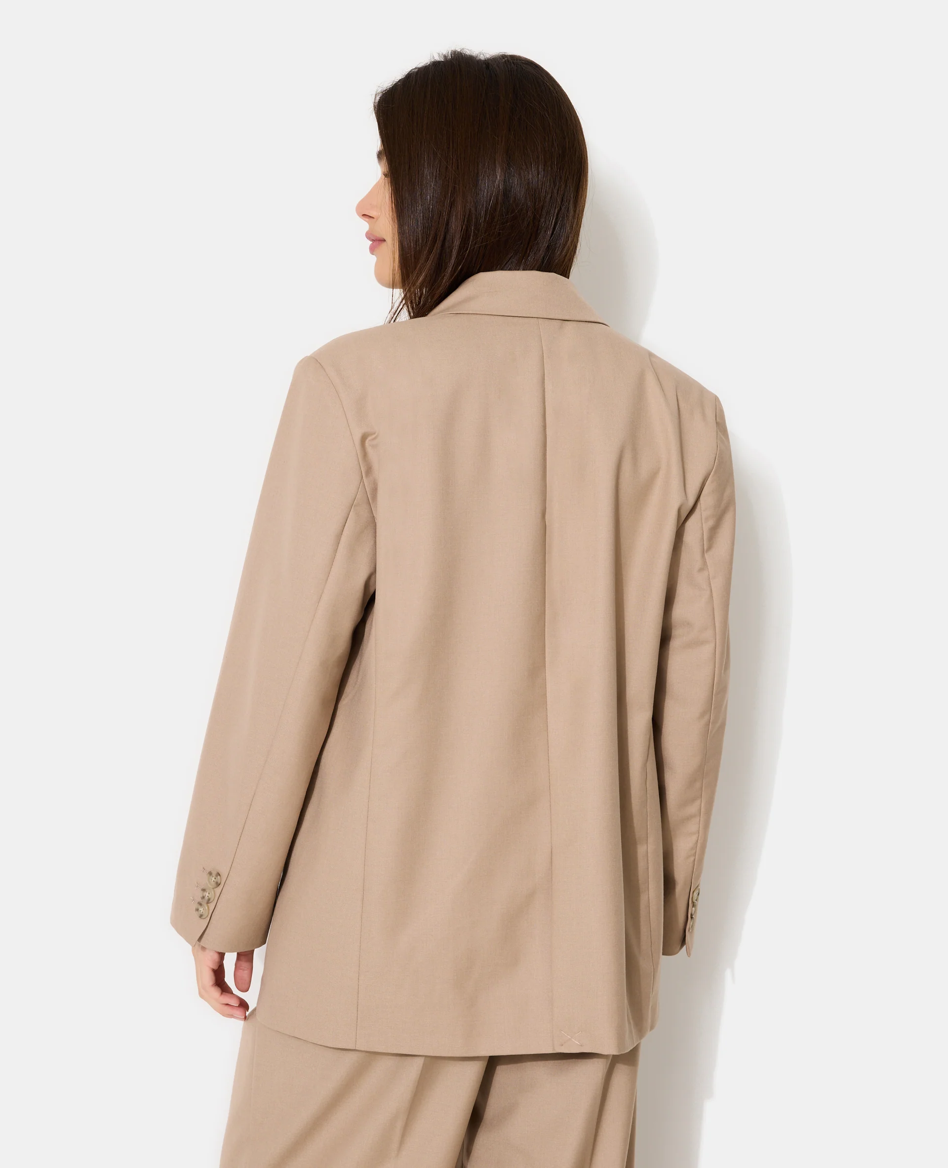 Veste blazer oversize avec double boutonnage - Image 6