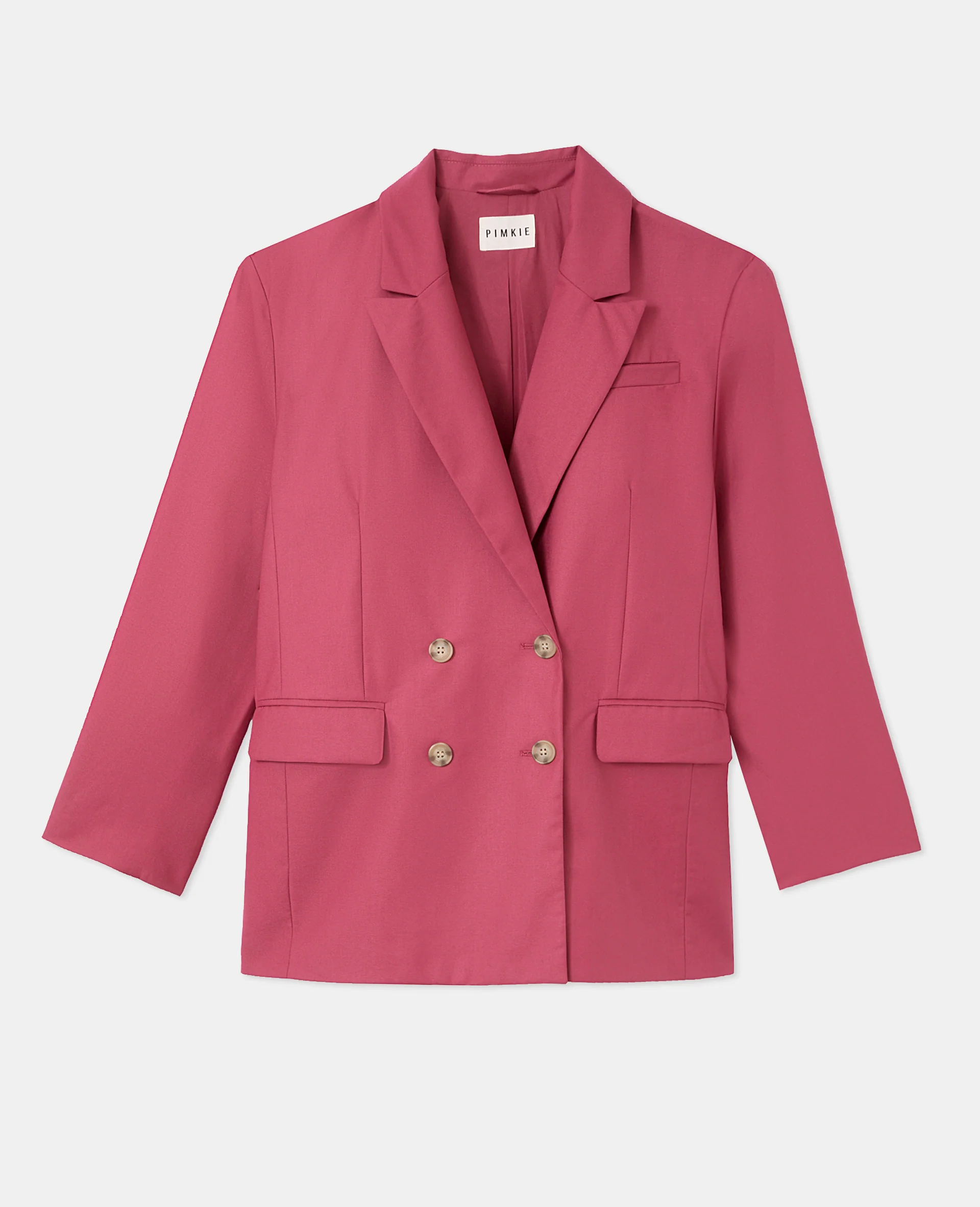 Veste blazer oversize avec double boutonnage - Image 4