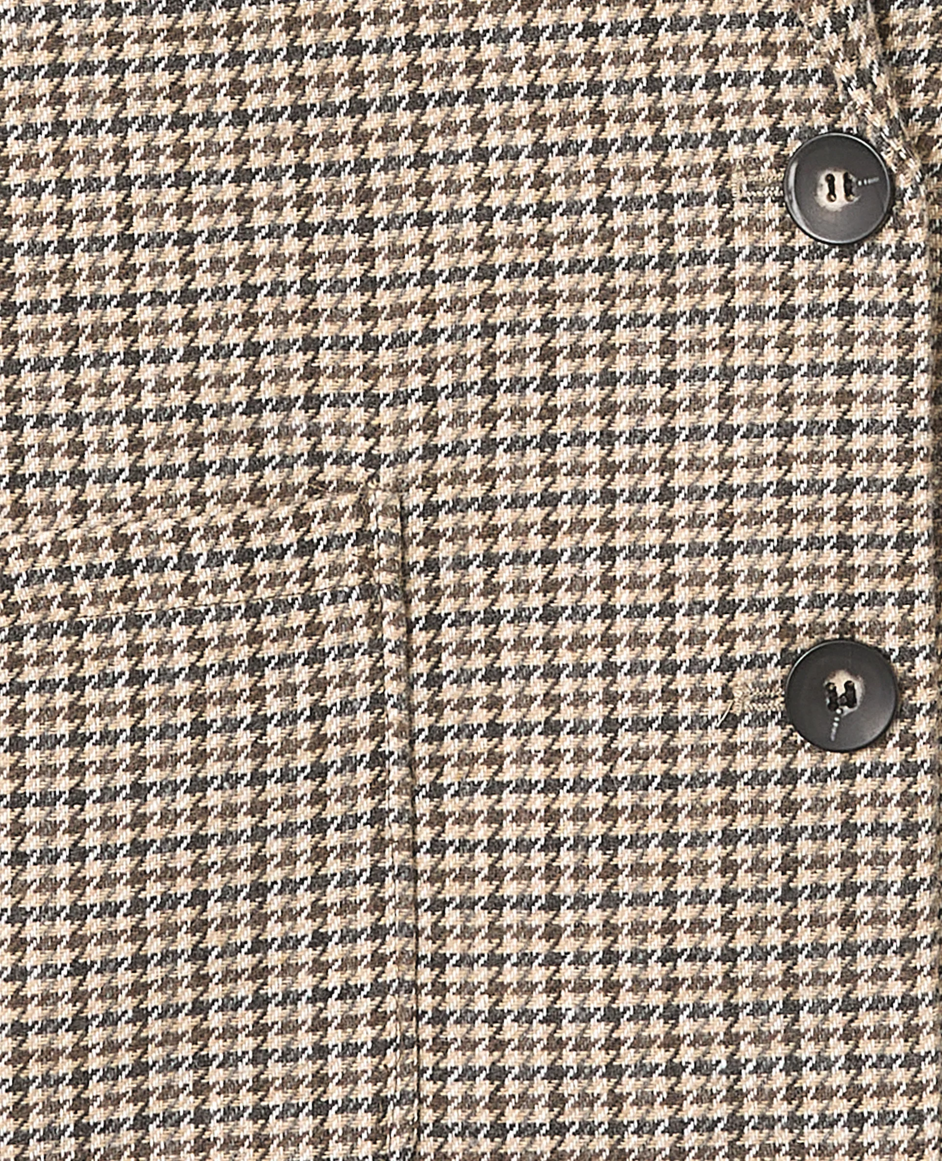 Veste blazer oversize en tissu chaud motif pied-de-poule - Image 8