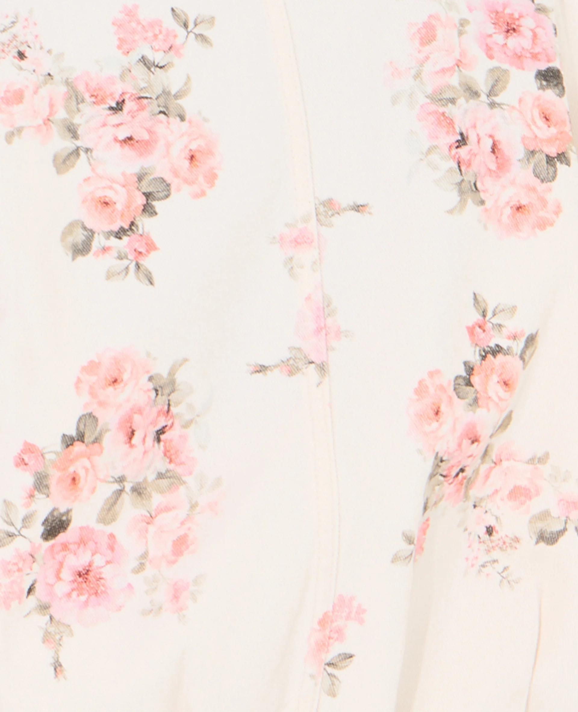 Veste boule en toile motif fleurs - Image 9