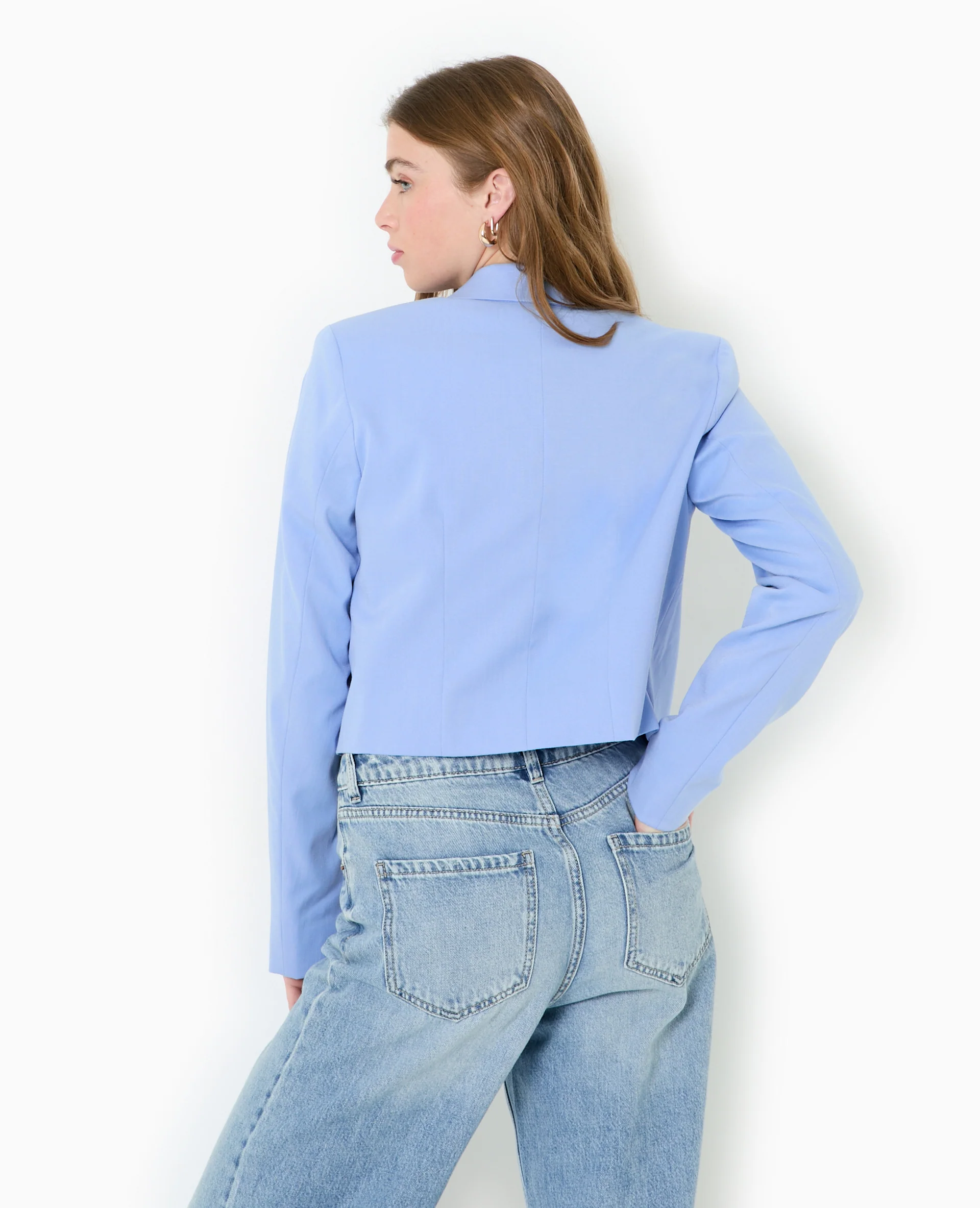 Veste courte avec boutons sous patte - Image 6