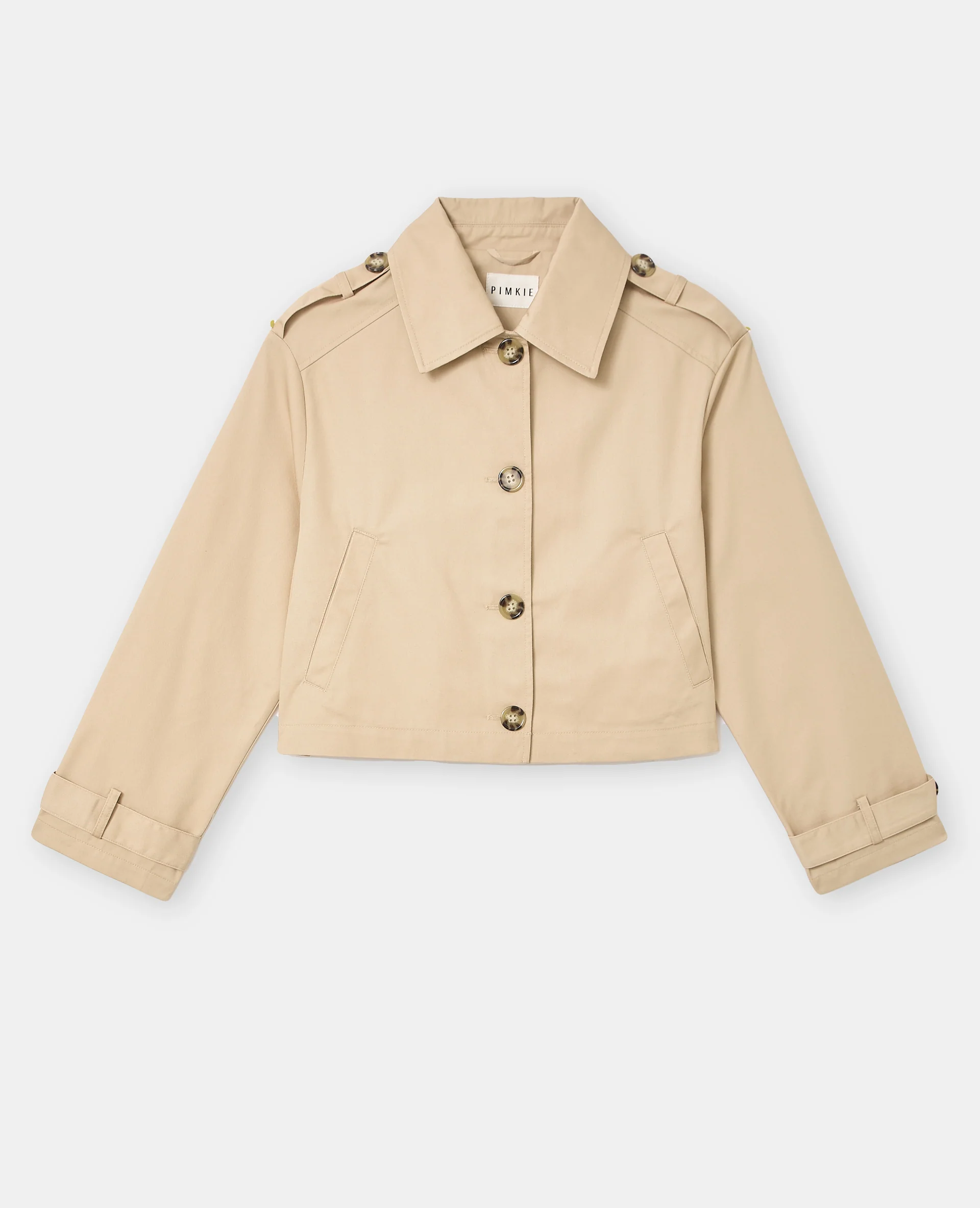 Veste courte façon trench - Image 4