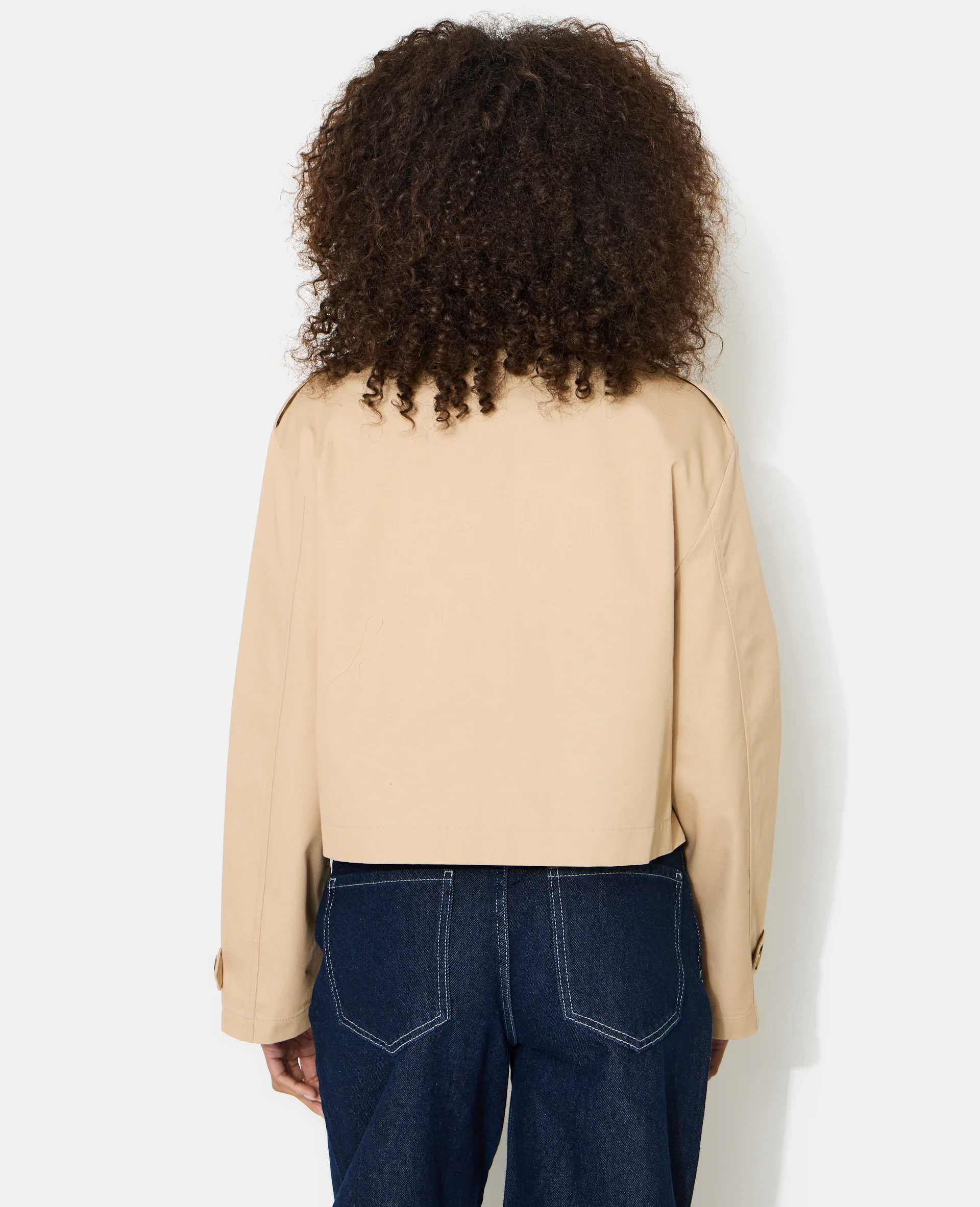Veste courte façon trench - Image 6