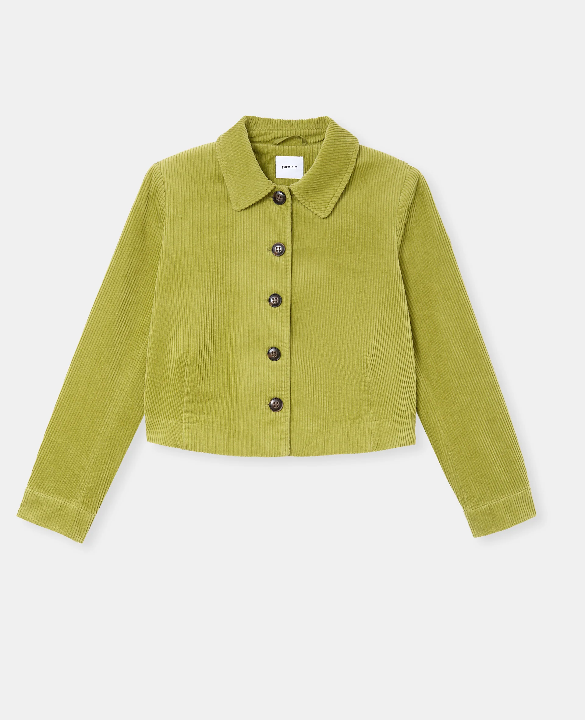 Veste droite et courte en velours - Image 4