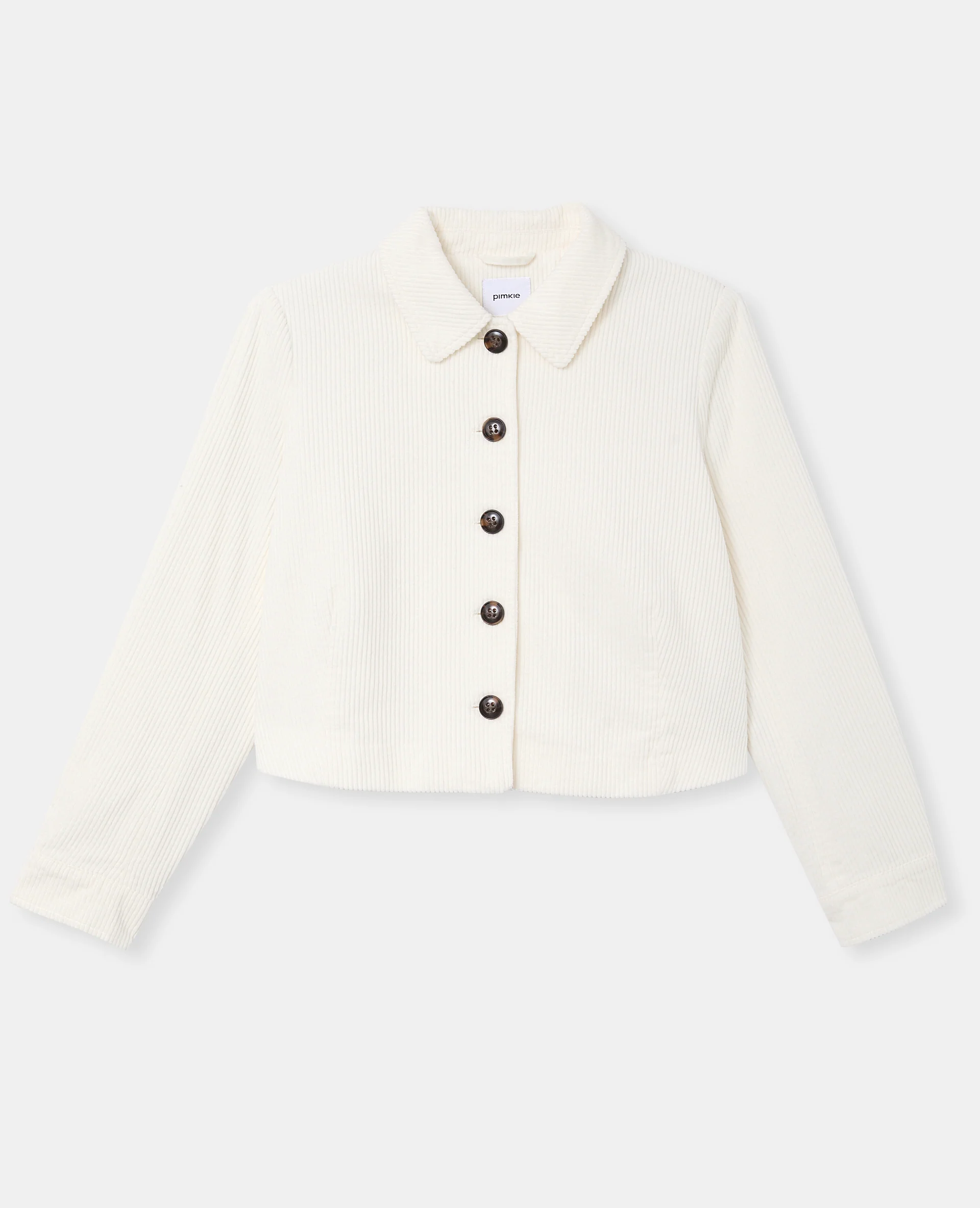 Veste droite et courte en velours - Image 4