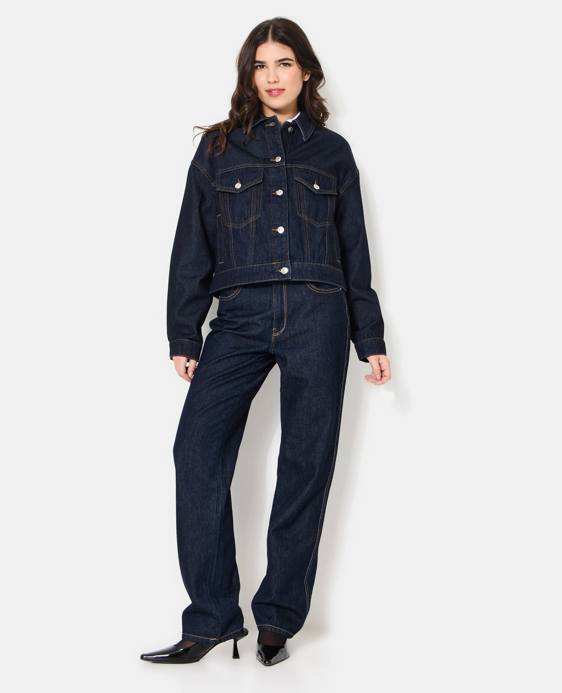 Veste en jean courte - Image 3