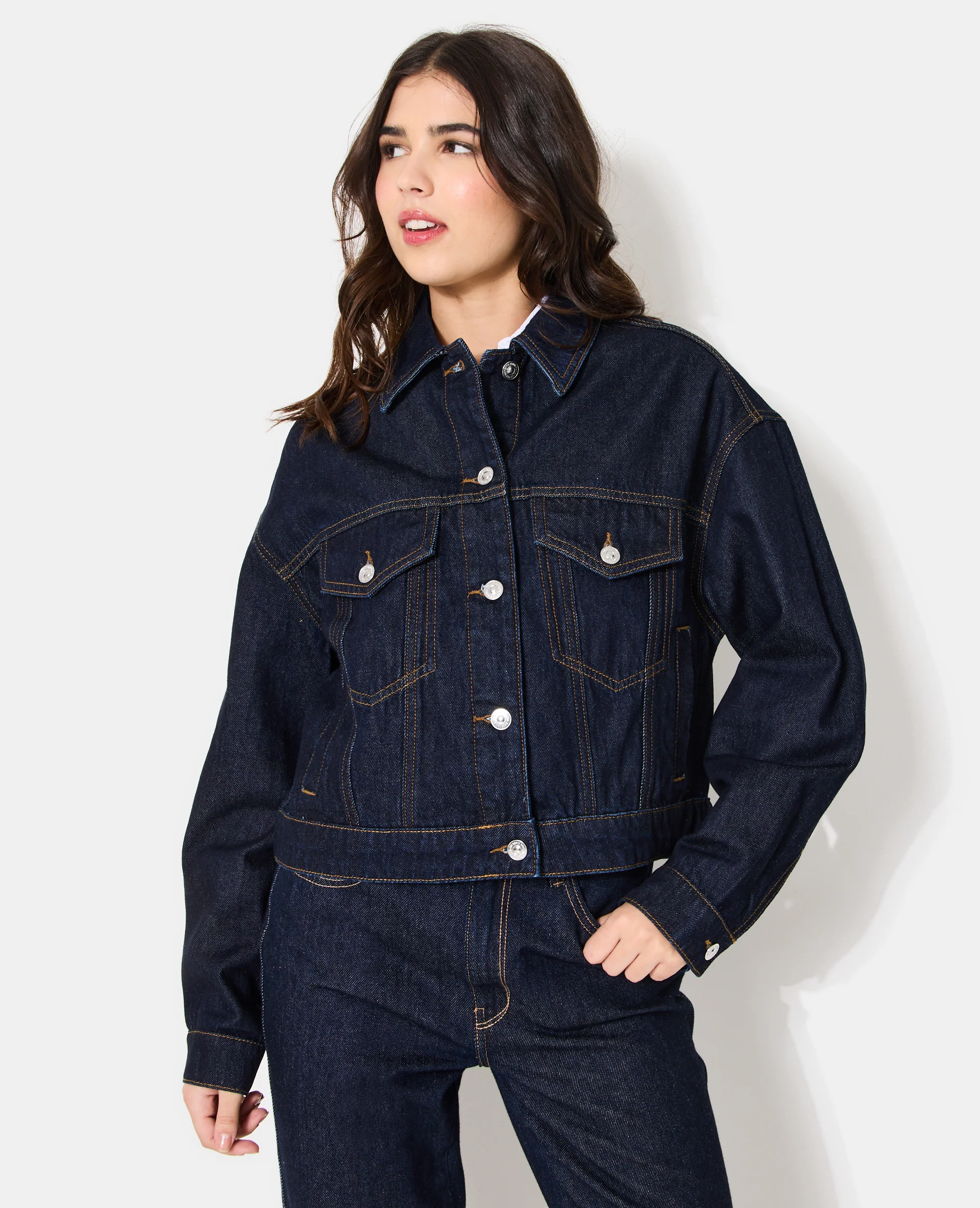 Veste en jean courte - Image 5