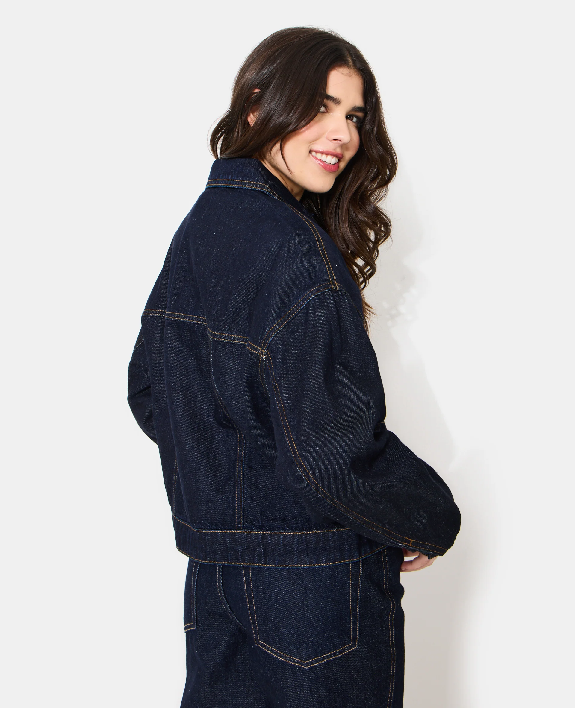 Veste en jean courte - Image 6