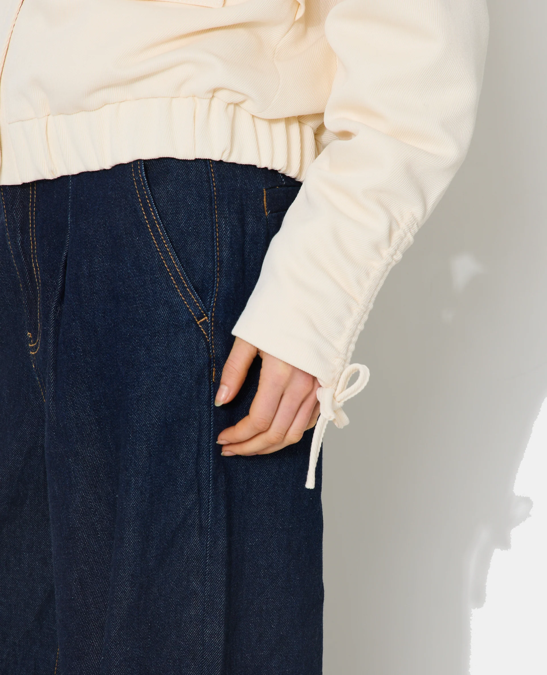 Veste légère en tissu texturé - Image 2
