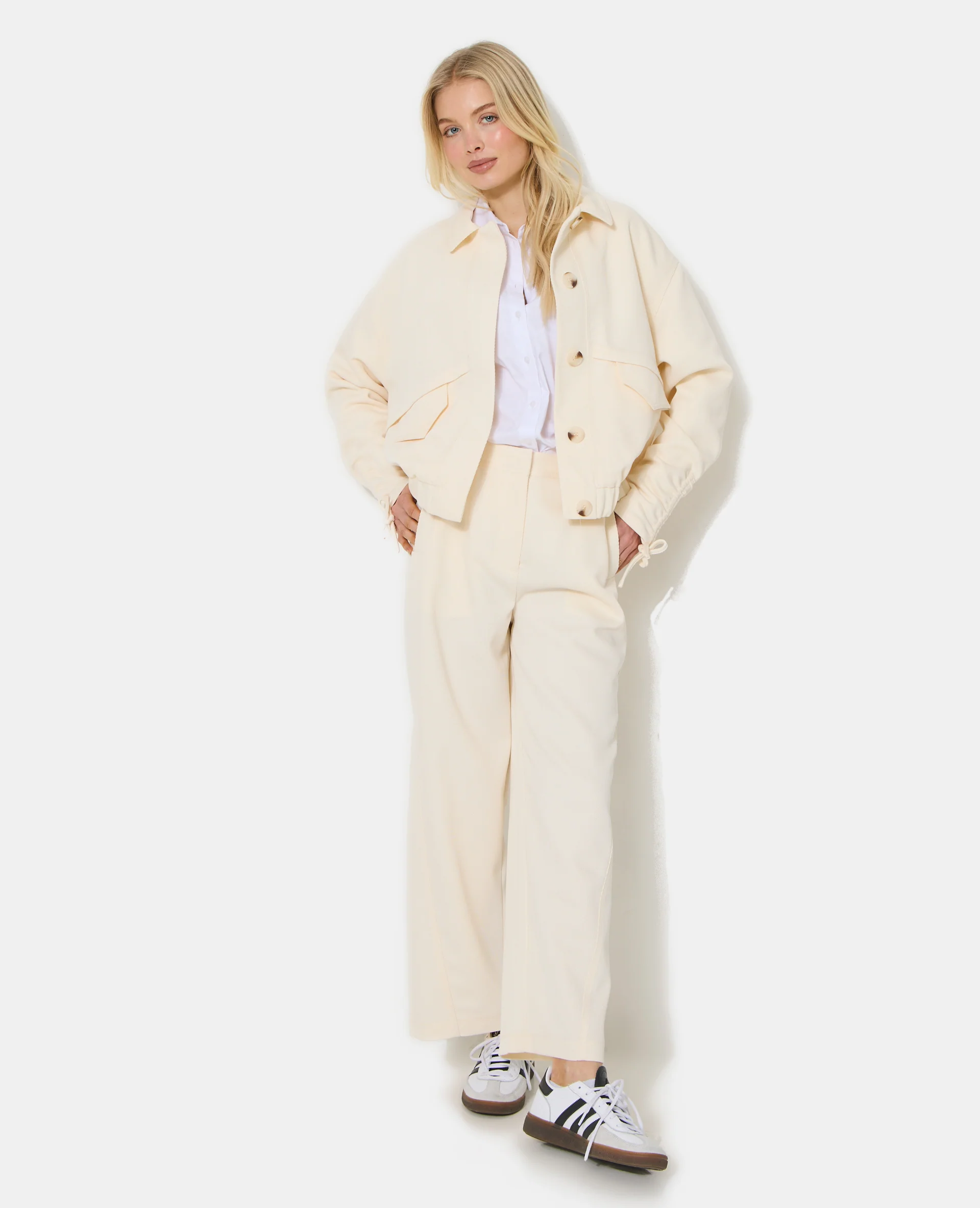 Veste légère en tissu texturé - Image 3