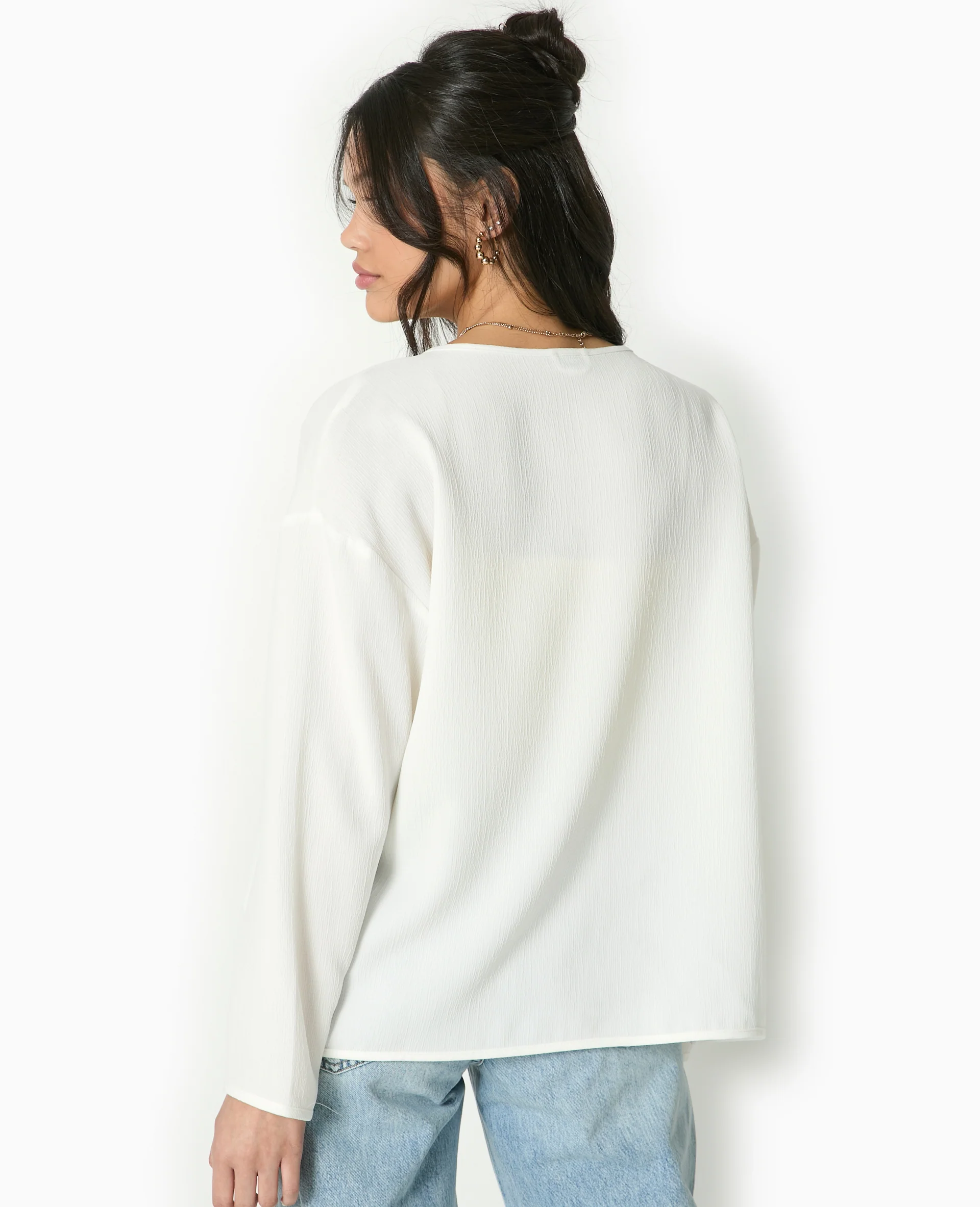 Veste légère et droite avec nouettes - Image 6