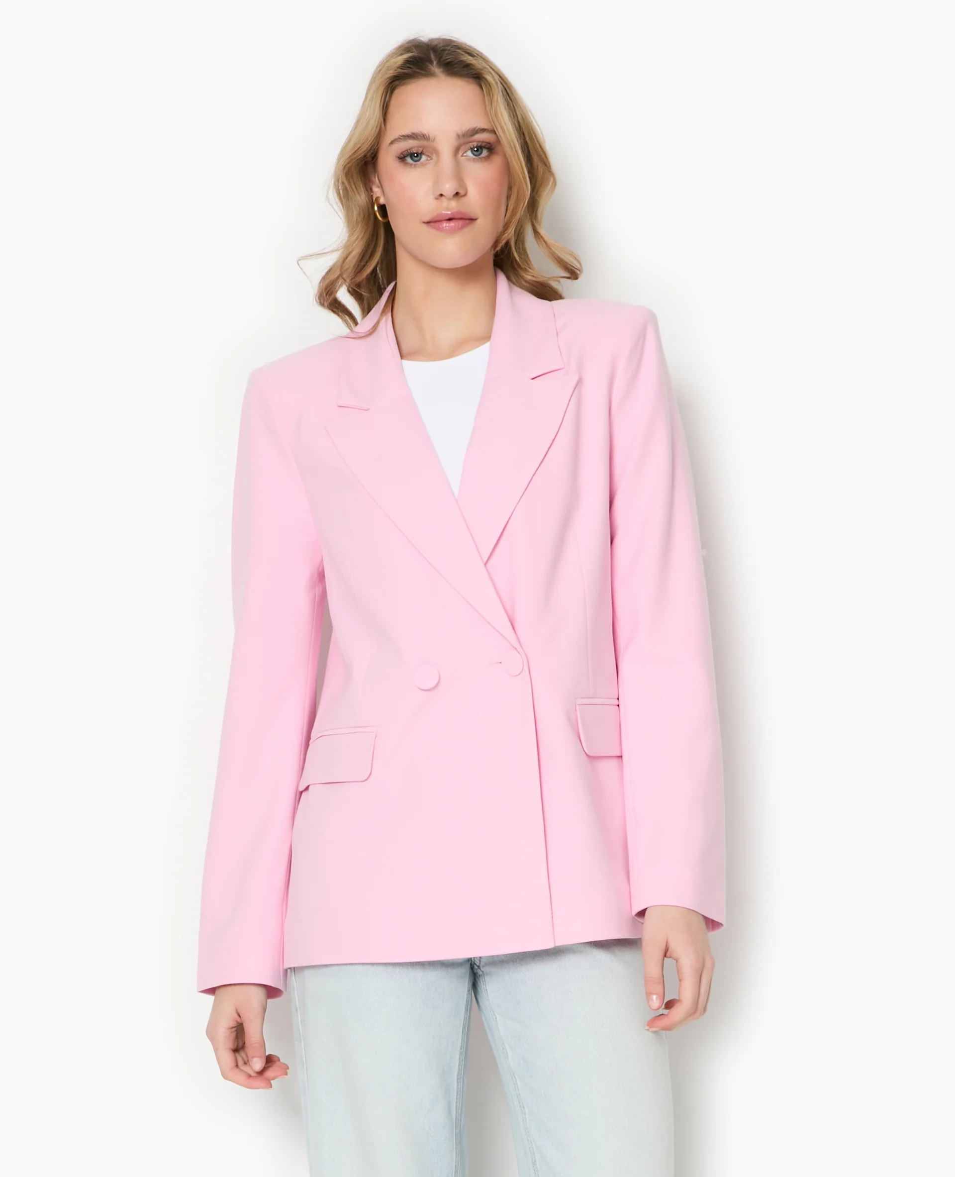 Veste tailleur avec double boutonnage - Image 5