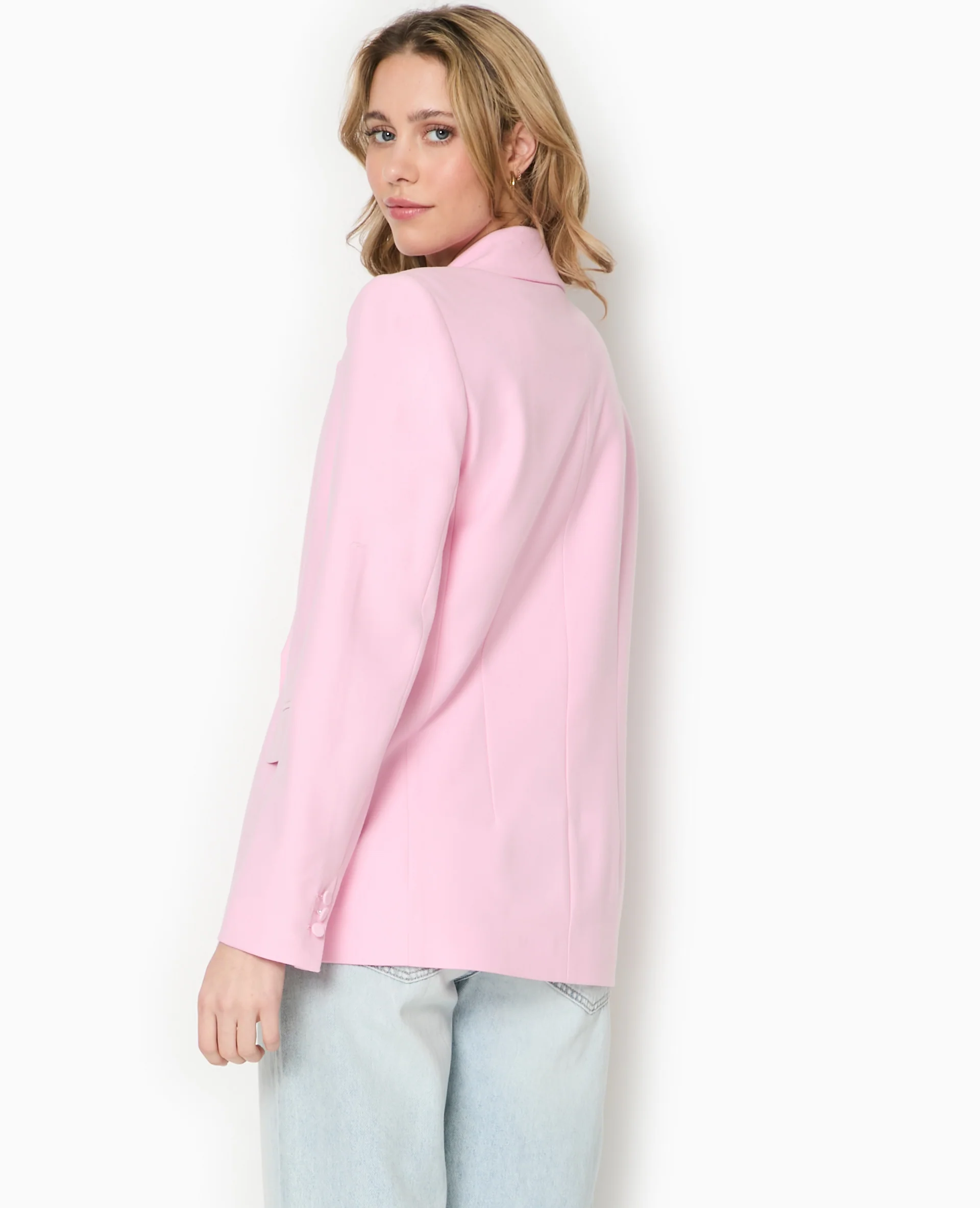 Veste tailleur avec double boutonnage - Image 6