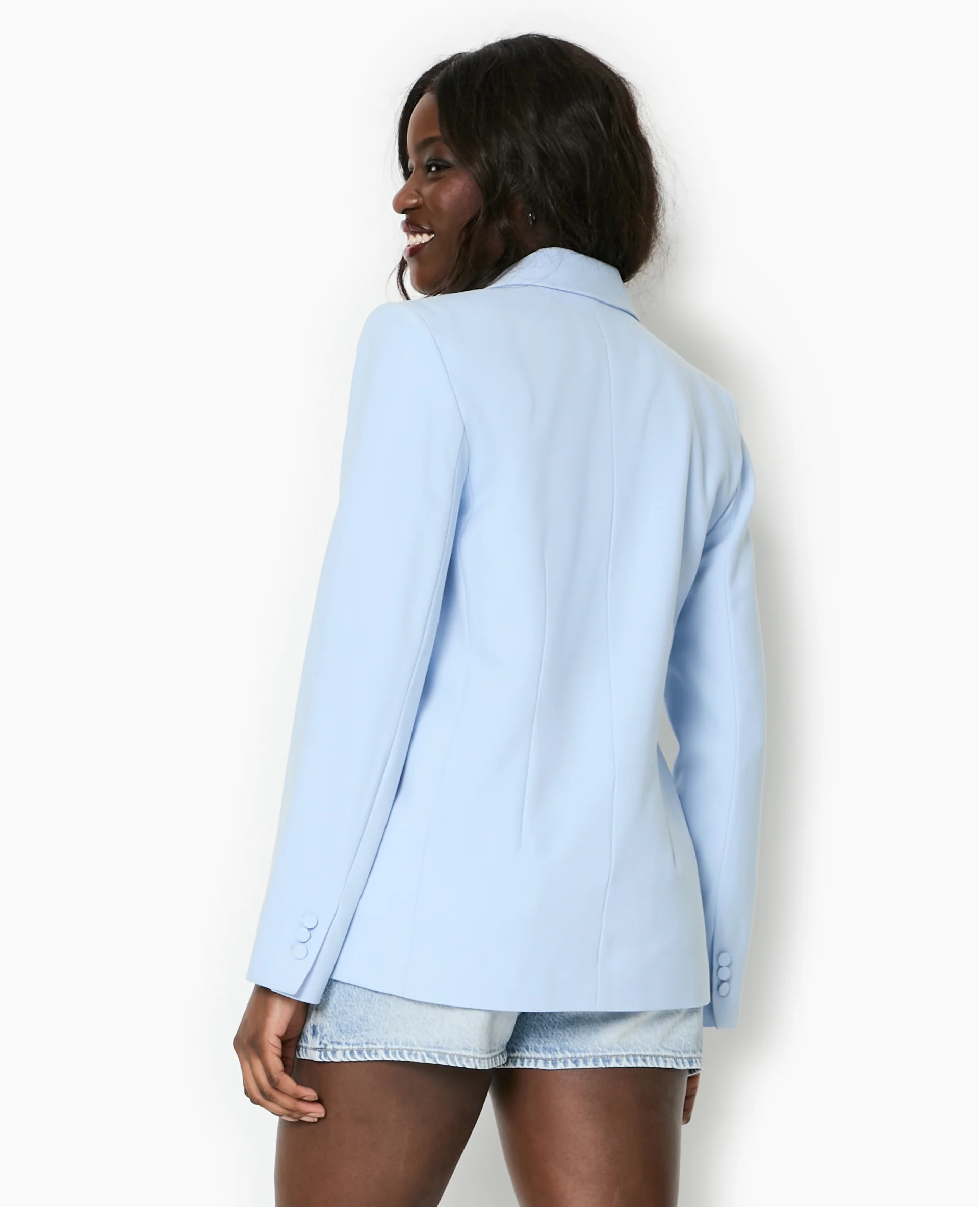 Veste tailleur avec double boutonnage - Image 6